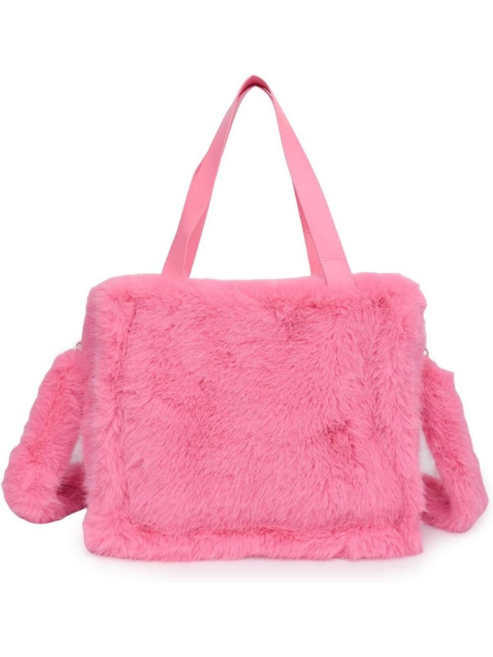 Cozy Faux Fur Tote Bag for Women | Fluffy Winter Furry Crossbody Handbag